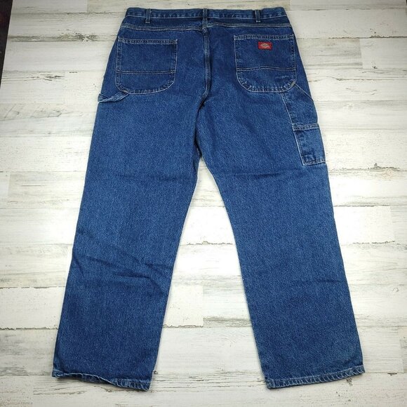 Dickies Men's Carpenter Straight Jeans Work Pants Size 40x30 EUC - Picture 6 of 9